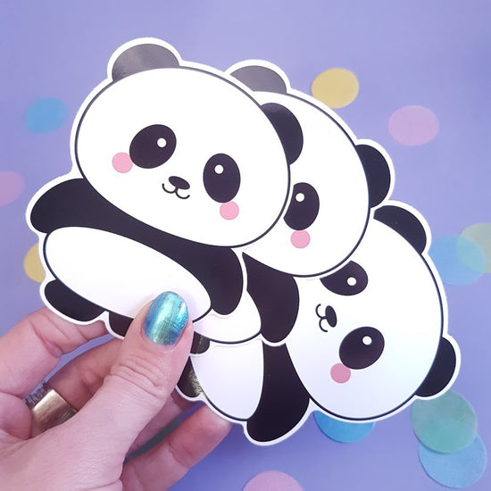 Sticker XL - Panda