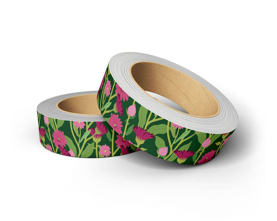 Washi Tape - Pink Wild Flowers