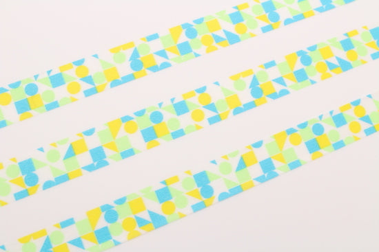 MT Masking Tape -Maru Sankaku Shikaku Blue