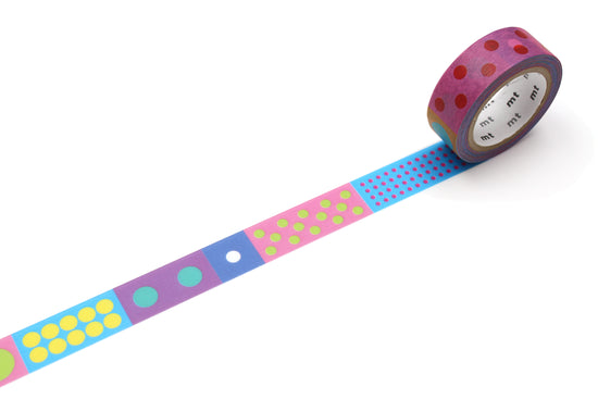 Washi Tape - Kapitza Polka Dot Vivid