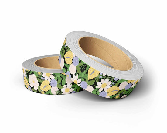 Washi Tape - Blue Flowers